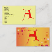 Brief A Visitekaartje (Voorkant / Achterkant)