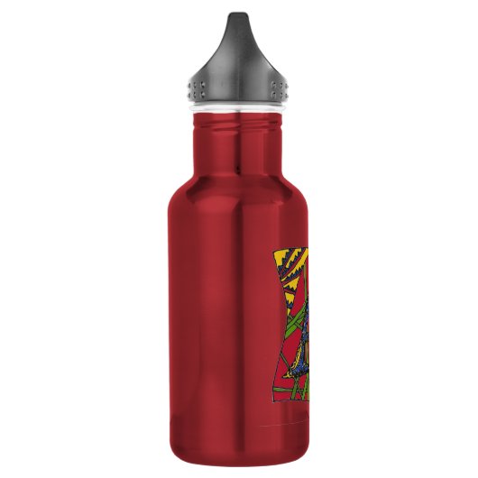 Brief "A" Waterfles (Links)