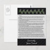 Brief aan de Bijbeldupers Briefkaart (Voorkant / Achterkant)