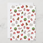 Brief aan de Kerstman met kindernaam Kaart (Achterkant)