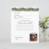 Brief aan de Kerstman, Voeg een foto van uw kind t (Staand voorkant)