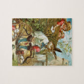 Brief aan de paasbunny Puzzle Legpuzzel (Horizontaal)