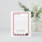 Brief aan de Santa (Staand voorkant)