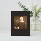 Brief aan de wereld briefkaart (Staand voorkant)