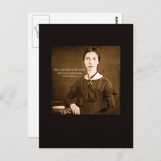 Brief aan de wereld briefkaart (Voorkant / Achterkant)