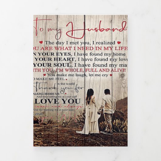 Brief Aan Hem | Cool Cadeau Voor Mijn Man Drieluik Aankondiging (Cover)