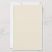 brief aan het blad voor Santa Paper (Achterkant)