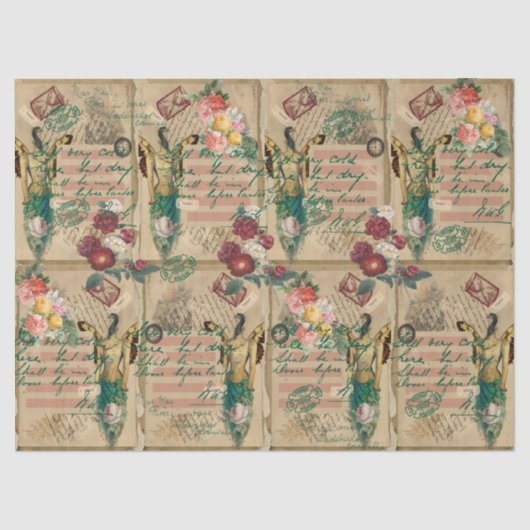 Brief aan mijn andere Zelfstandige Schrik Geachte  Tissuepapier (Voorkant)