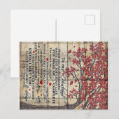 Brief Aan Mijn Echtgenoot, Cadeau Nieuwe Woning Aankondigingskaart (Voorkant / Achterkant)