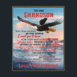 Brief aan mijn kleinzoon Gift, Love Baby Boy Gift  Flyer<br><div class="desc">Brief aan mijn kleinzoon Gift,  Love Baby Boy Gift Idee</div>