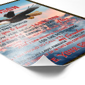 Brief aan mijn kleinzoon Gift, Love Baby Boy Gift Foto Afdruk (Hoek)