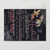 Brief aan mijn man | Beste Vaderdag cadeau | Aankondigingskaart (Voorkant)