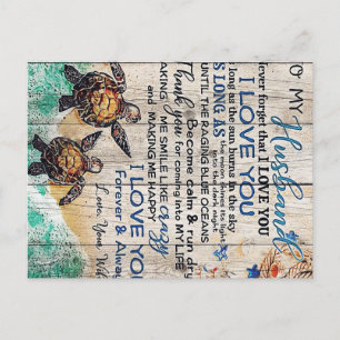 Brief Aan Mijn Man   Familie Decoratie   Briefkaart