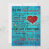 Brief aan mijn man | Geniet van mijn kastje Feestdagenkaart (Voorkant)