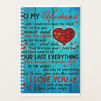 Brief aan mijn man | Geniet van mijn kastje Planner