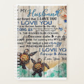 Brief aan mijn man | Gezinsdecoratie | Planner (Voorkant)