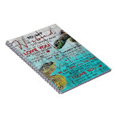 Brief aan mijn man: Love citeert Letter Notitieboek (Rechterzijde)