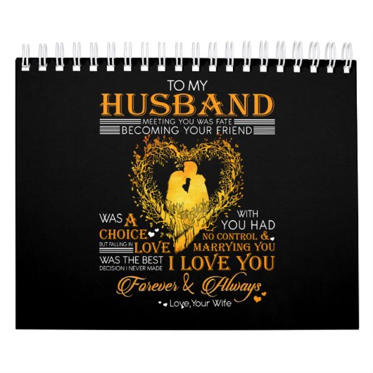 Brief aan mijn man: Love Husband Gift Kalender (Hoes)