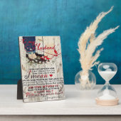 Brief aan mijn man | Offertes over de liefdessitua Fotoplaat (Zijkant)