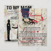 Brief aan mijn man | Offertes over de liefdessitua Kaart (Voorkant / Achterkant)