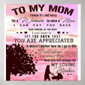 Brief aan mijn moeder | Brief aan het gezin Poster (Voorkant)