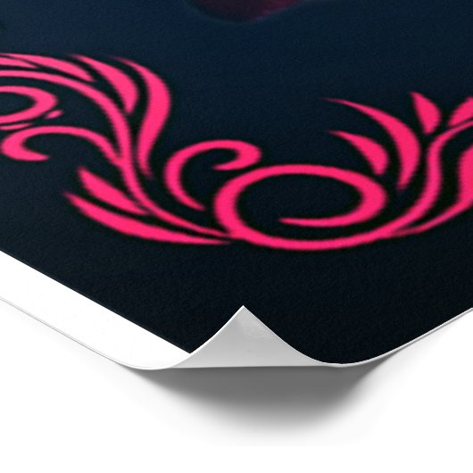 Brief aan mijn vrouw Gift, paardenliefdesweddensch Poster (Hoek)