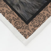 Brief aan mijn zoon van pa Wolf Birthday Gift Fleece Deken (Hoek)