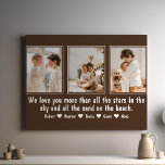 Brief aan moeder gepersonaliseerde aangepaste fami canvas afdruk<br><div class="desc">De "Letter To Mom gepersonaliseerde Custom Family Collage Canvas Print" is een oprecht en aanpasbaar geschenk dat perfect is voor iedereen die zijn liefde en waardering voor mama wil uiten. Met een prachtige fotocollage die gekoesterde familiemomenten vastlegt, vertelt dit doek het verhaal van de reis van uw familie. Wat het...</div>
