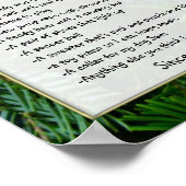 Brief aan Santa, Creëer het Online! Optioneel inge Poster (Hoek)