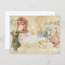 "Brief aan Santa" Vintage