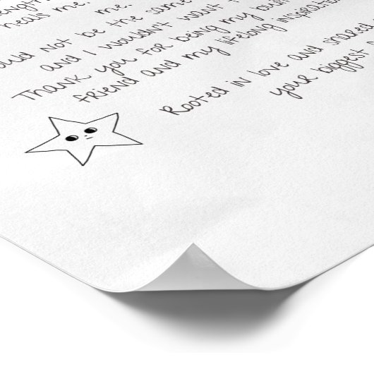 Brief aan zuster poster (Hoek)