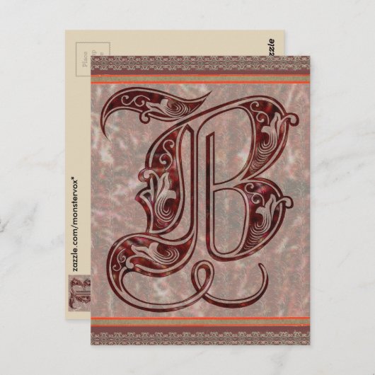 Brief B Briefkaart (Voorkant / Achterkant)