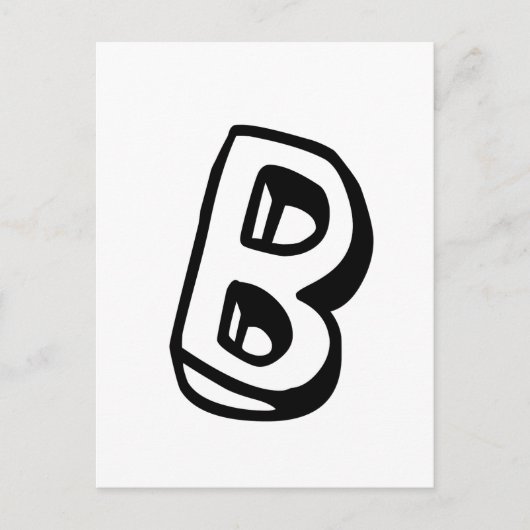 Brief B Briefkaart (Voorkant)