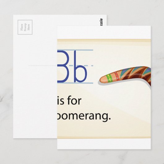 Brief B Briefkaart (Voorkant / Achterkant)