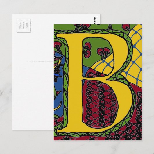 Brief B Briefkaart (Voorkant / Achterkant)