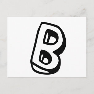Brief B Briefkaart