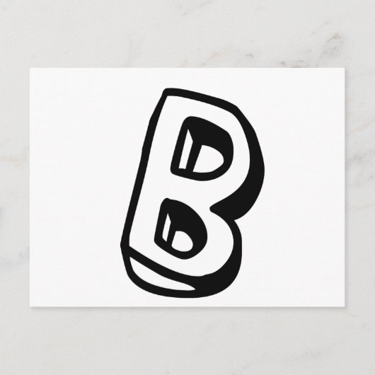 Brief B Briefkaart (Voorkant)