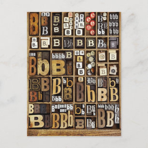 Brief B Briefkaart