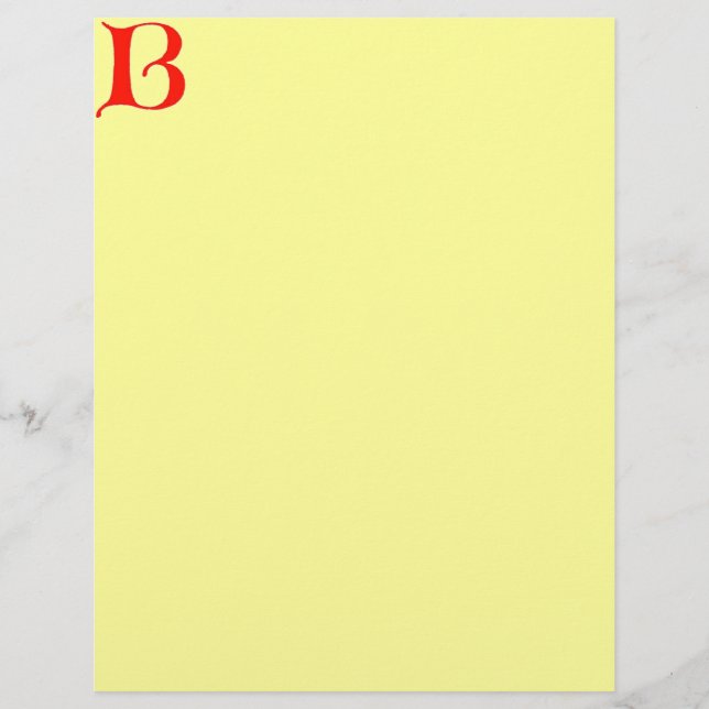 Brief B Letterhead (Voorkant)