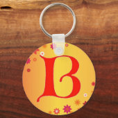 Brief B Sleutelhanger (Voorkant)
