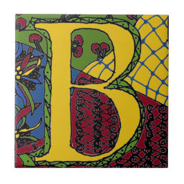 Brief B Tegeltje