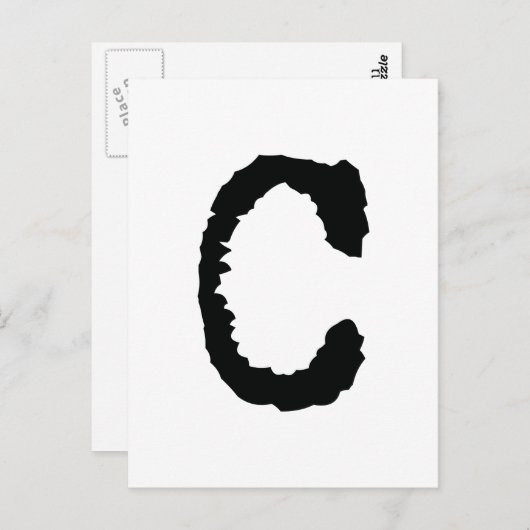 Brief C Briefkaart (Voorkant / Achterkant)