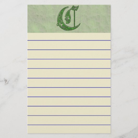 Brief C Briefpapier (Voorkant)