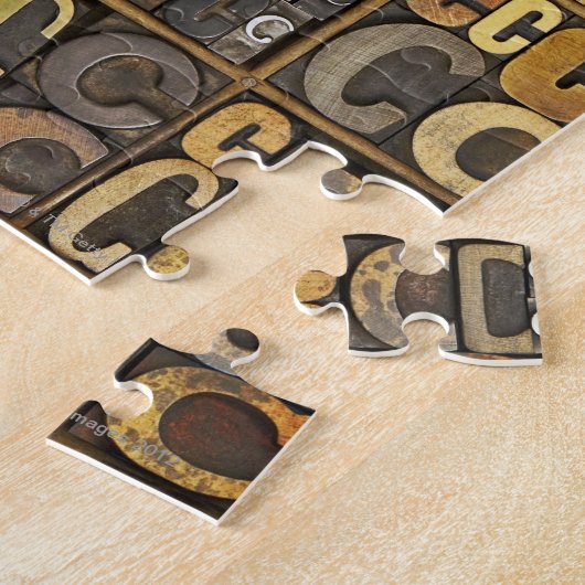Brief C Legpuzzel (Zijkant)
