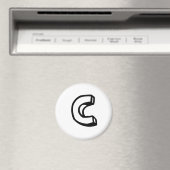 Brief C Magneet (Insitu (Vaatwasser))