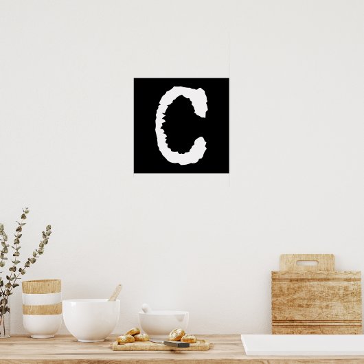Brief C Poster (Keuken)