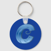Brief C Sleutelhanger (Voorkant)