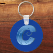 Brief C Sleutelhanger (Voorkant)