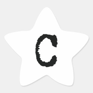 Brief C Ster Sticker