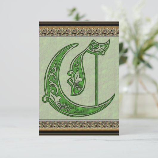 Brief C Uitnodiging (Staand voorkant)